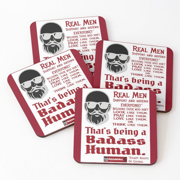 Item preview, Badass Human Support (White) *More Colors Available in Collection designed and sold by OnlyDadsForReal.