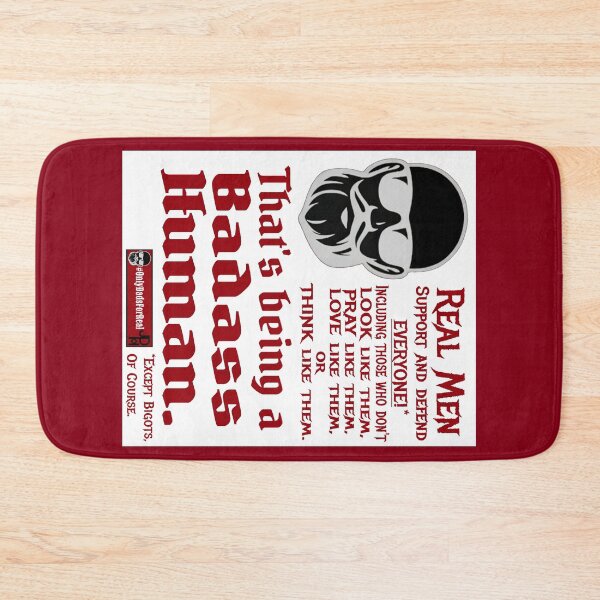 Item preview, Badass Human Support (White) *More Colors Available in Collection designed and sold by OnlyDadsForReal.