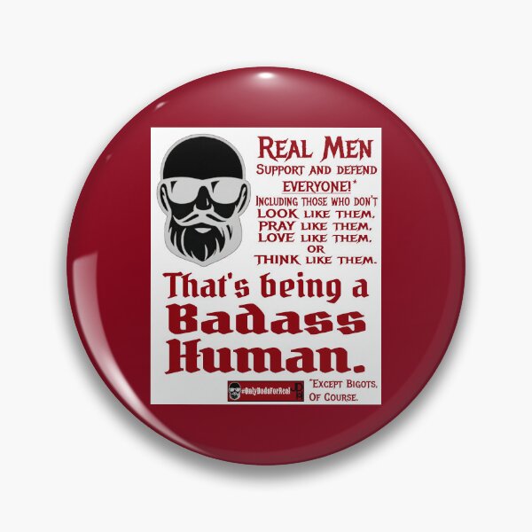 Item preview, Badass Human Support (White) *More Colors Available in Collection designed and sold by OnlyDadsForReal.