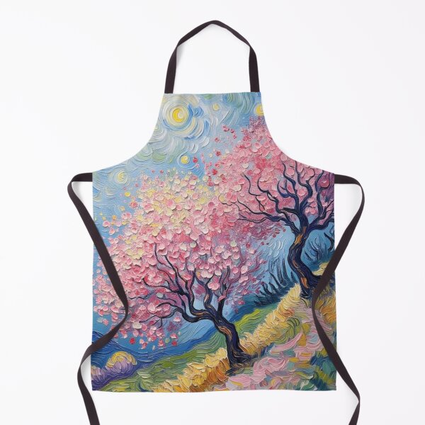 Item preview, Flowering cherry trees on the hillside designed and sold by sid1802.