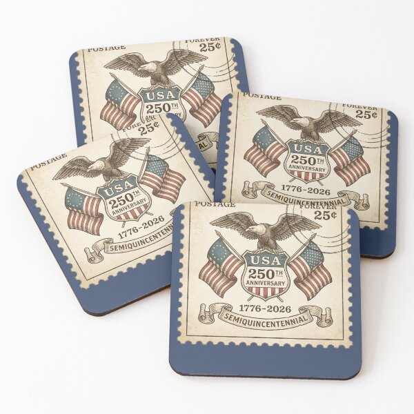 Item preview, USA 250th Anniversary Semiquincentennial Stamp designed and sold by d247.