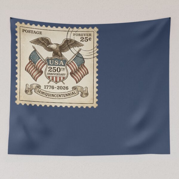 Item preview, USA 250th Anniversary Semiquincentennial Stamp designed and sold by d247.