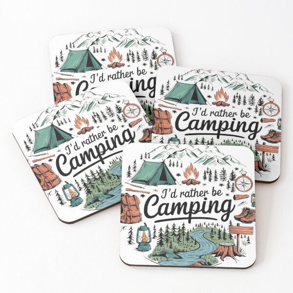 Item preview, i'd rather be camping designed and sold by SpaceForFuture.