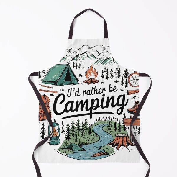 Item preview, i'd rather be camping designed and sold by SpaceForFuture.