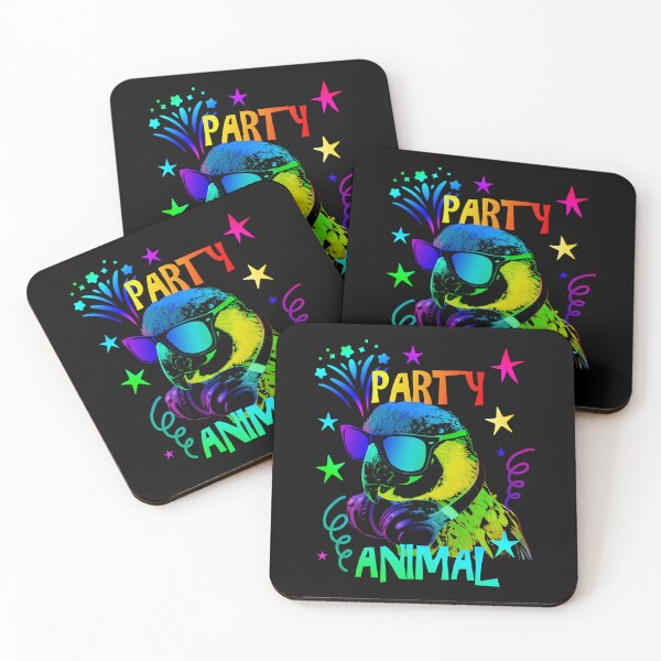 Item preview, Party Animal Parrot Sunglasses DJ Music Bird designed and sold by marke770.