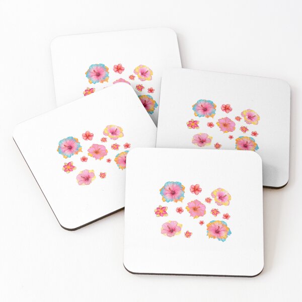 Item preview, tropical flower set designed and sold by coolcreativeco.