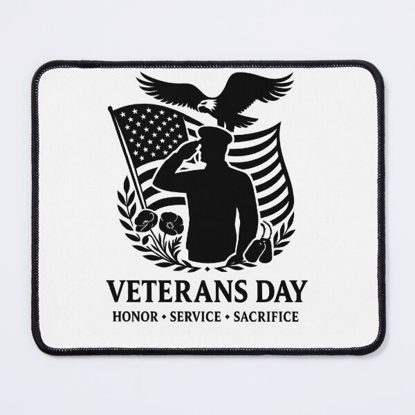 Item preview, Veterans Day — Honor • Service • Sacrifice designed and sold by Les-Ink-Studio.