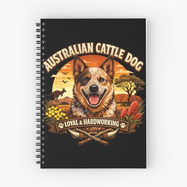 Item preview, Australian Cattle Dog - Loyal & Hardworking designed and sold by SidTastic .