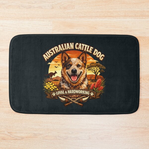 Item preview, Australian Cattle Dog - Loyal & Hardworking designed and sold by SidTastic .