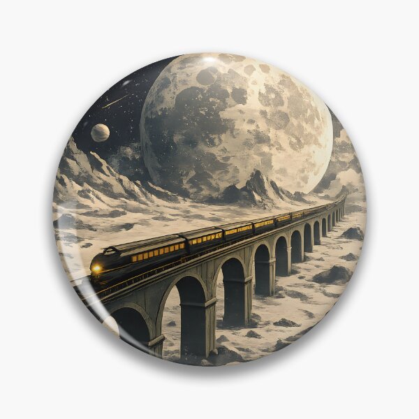 Item preview, Moonlight Railway Through the Cosmos designed and sold by Lizavelle.