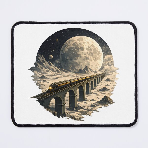 Item preview, Moonlight Railway Through the Cosmos designed and sold by Lizavelle.