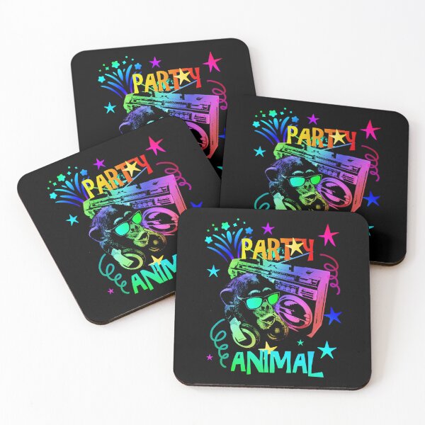 Item preview, Vibrant Party Animal Monkey Boombox Design designed and sold by marke770.