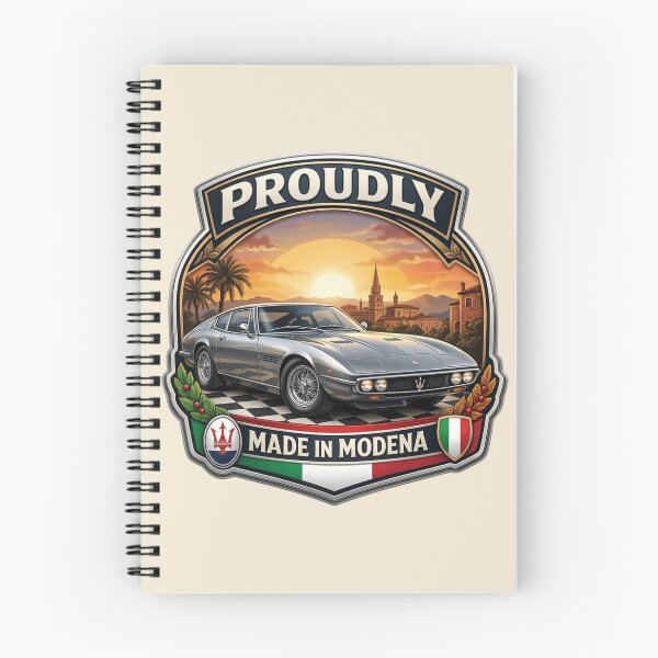 Item preview, Modena Italian Classic GT Badge designed and sold by Retro Arabica.