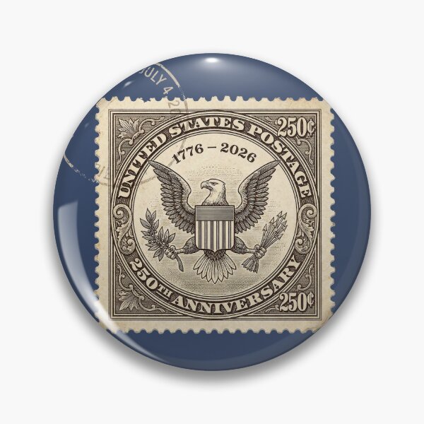 Item preview, 250th Anniversary US Postage Stamp Eagle designed and sold by d247.