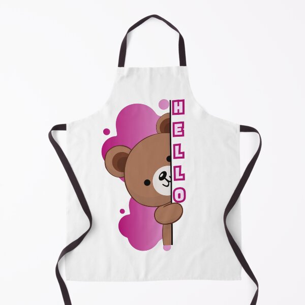 Item preview, Hello Teddy bear - pink designed and sold by priyankajustine.