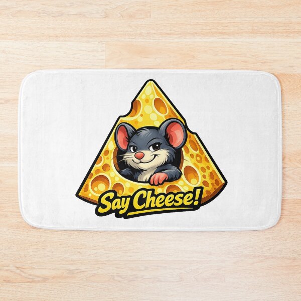 Item preview, Say Cheese! – Confident Mouse in Swiss Cheese designed and sold by UkrainianSpain.