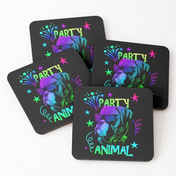 Item preview, Vibrant Party Animal Dog Sunglasses Headphones designed and sold by marke770.