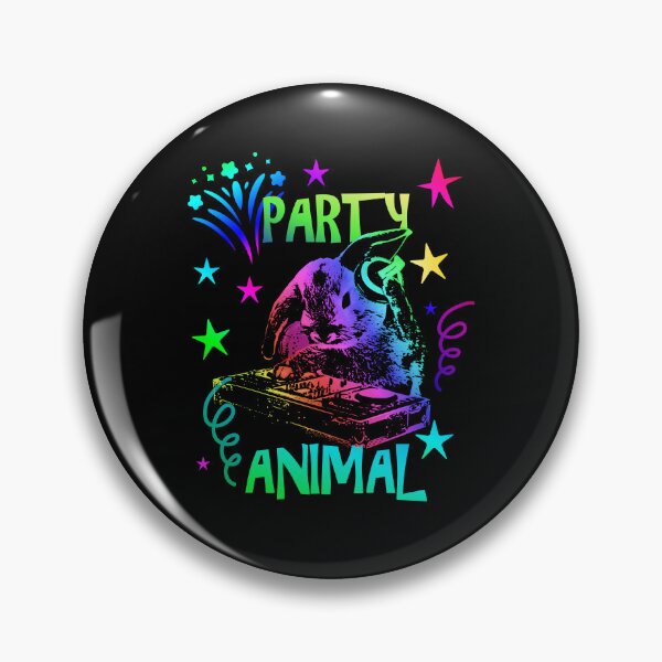 Item preview, Party Animal Rabbit DJ Psychedelic Music Lover designed and sold by marke770.