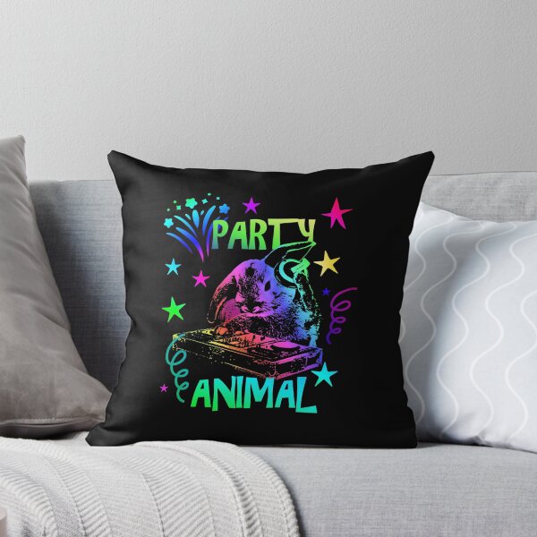 Item preview, Party Animal Rabbit DJ Psychedelic Music Lover designed and sold by marke770.