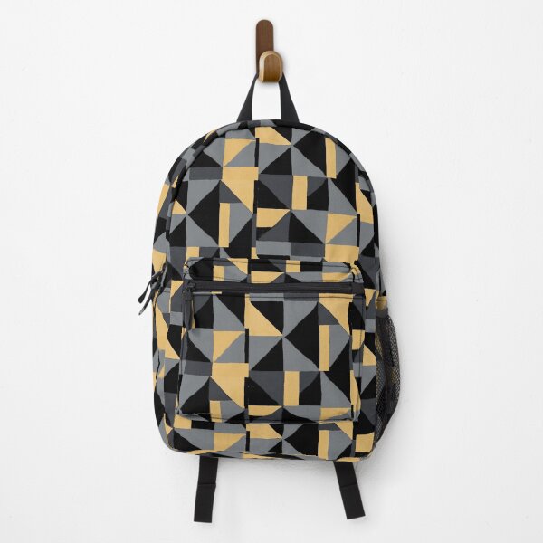 Item preview, Abstract Geometric Art - Black, Gray & Mustard Yellow - Op Art Modern Chic Style designed and sold by BayliloArtist.