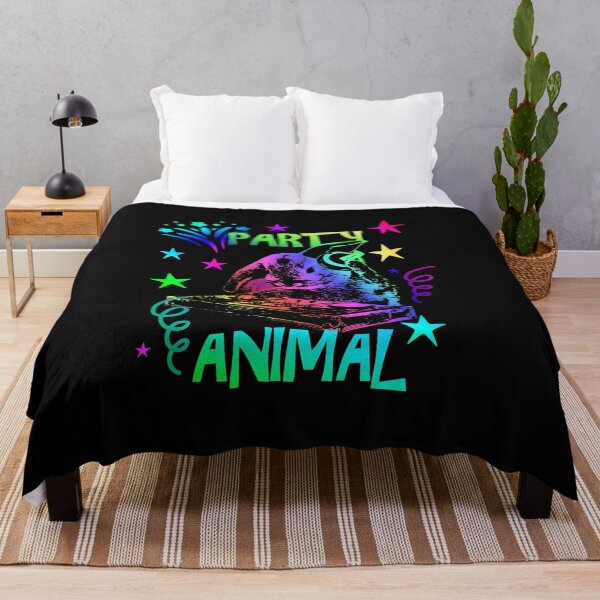 Item preview, Party Animal Rabbit DJ Psychedelic Music Lover designed and sold by marke770.