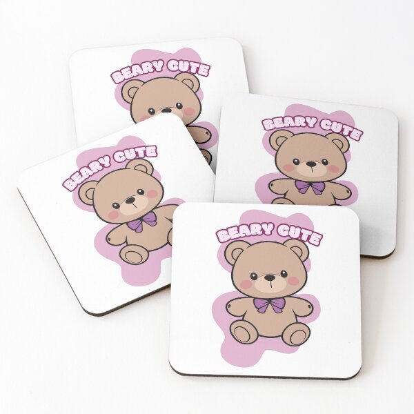 Item preview, Beary Cute - pink designed and sold by priyankajustine.