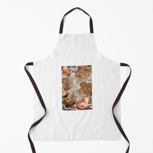 Item preview, Cute Orange Cat Scrapbook Collage Aesthetic designed and sold by PixelVibe Art.