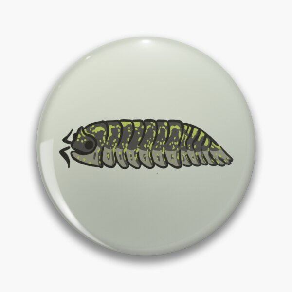 Item preview, Isopod - Green Spot designed and sold by Risky Beetle.