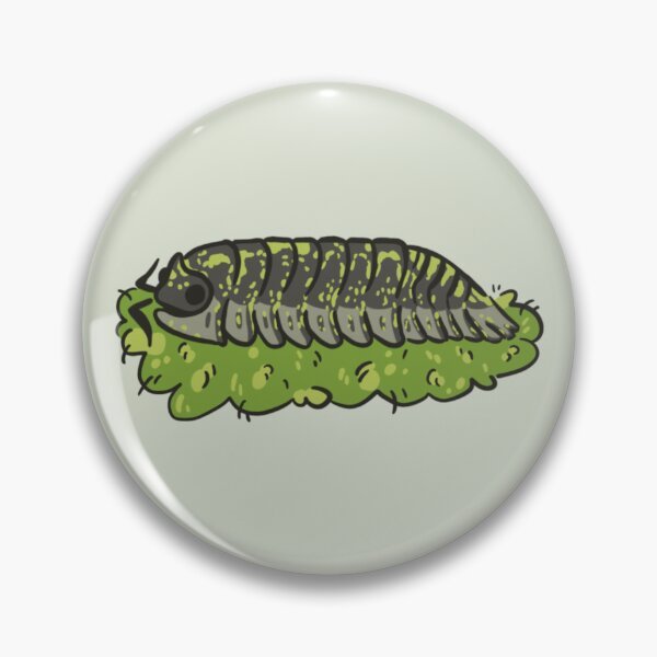Item preview, Isopod - Green Spot designed and sold by Risky Beetle.