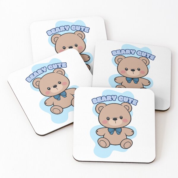 Item preview, Beary Cute - blue designed and sold by priyankajustine.