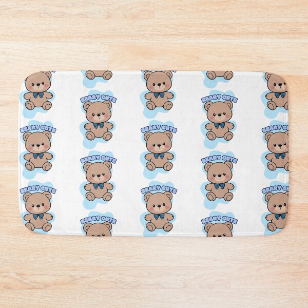 Item preview, Beary Cute - blue designed and sold by priyankajustine.