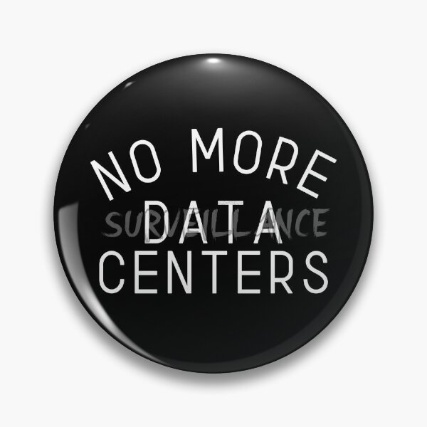 Item preview, No More Data Surveillance Centers designed and sold by Misstickers.