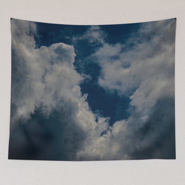Item preview, Dark Storm Clouds Opening to Blue Sky designed and sold by LueNoir.