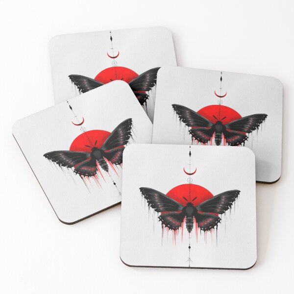 Item preview, Dark Eclipse Moth designed and sold by Ola-urb.