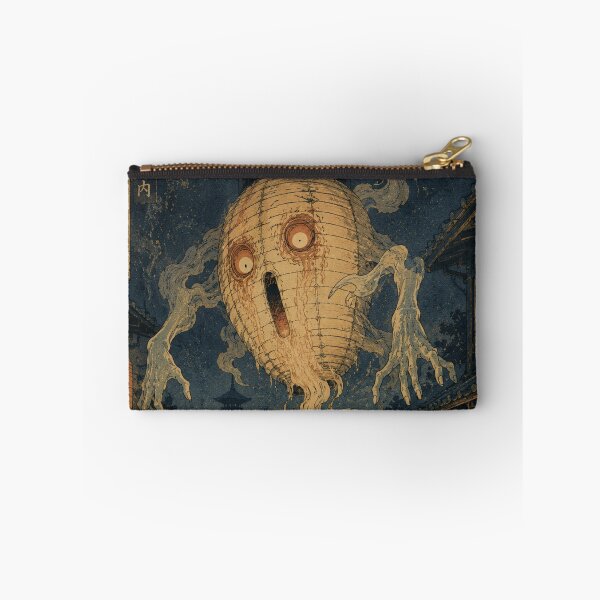 Item preview, Lantern Spirit Yokai Ukiyo-e Art Print | Japanese Ghost Folklore | Haunted Lantern Yurei designed and sold by Vandy Fullam.