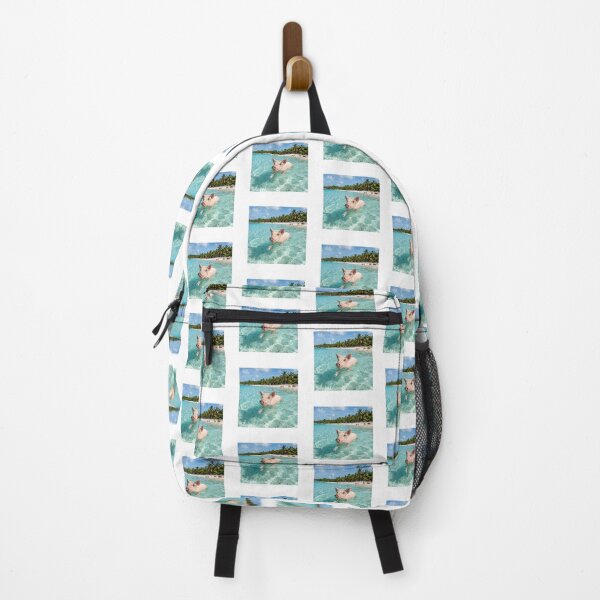Item preview, Swimming Pig Paradise Exuma Bahamas designed and sold by DuckOddity.