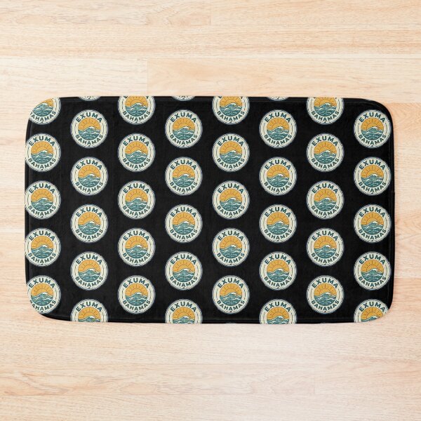 Item preview, Vintage Retro Exuma Bahamas Surf Badge designed and sold by DuckOddity.