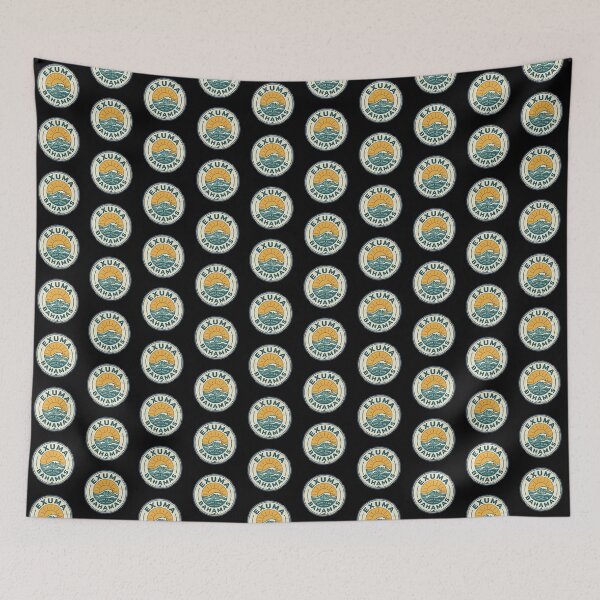 Item preview, Vintage Retro Exuma Bahamas Surf Badge designed and sold by DuckOddity.