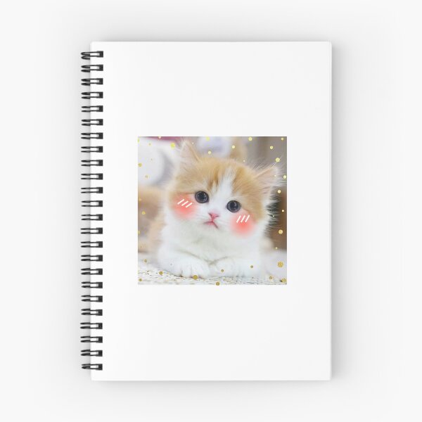 Item preview, Adorable Kawaii Kitten Cute Aesthetic Wallpaper designed and sold by PixelVibe Art.