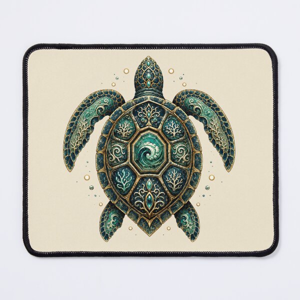 Item preview, ancient ocean guardian sea turtle designed and sold by POD DYNASTY.