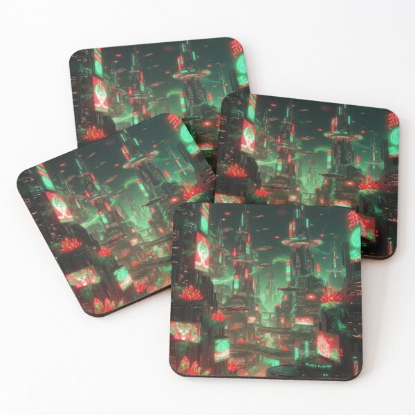Item preview, “Cyberpunk Bloodgarden designed and sold by RavenCrow444.