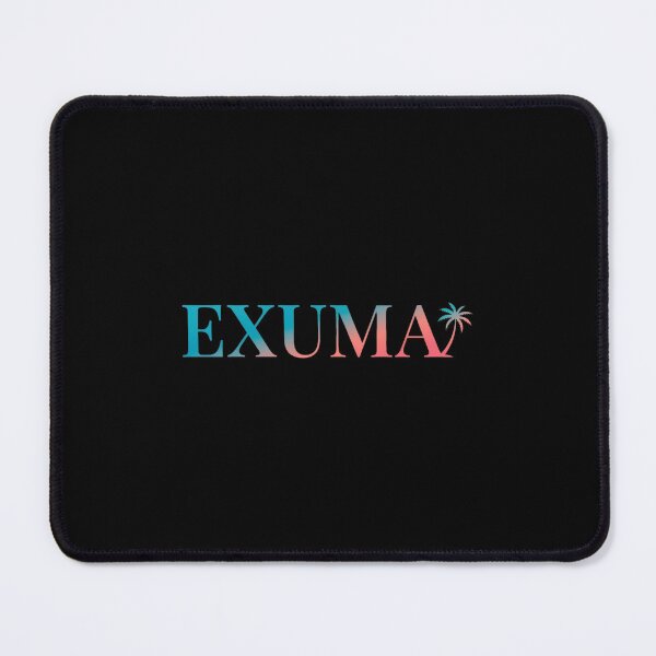 Item preview, Minimalist Tropical Gradient Exuma Typography designed and sold by DuckOddity.