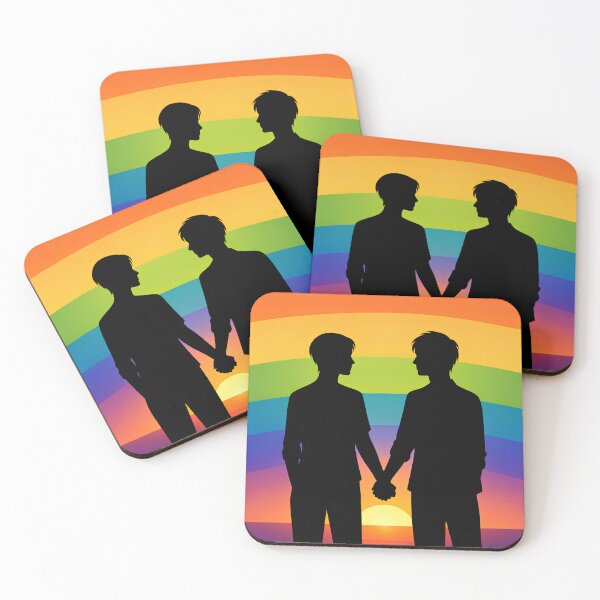 Item preview, Love in a rainbow of colors - togetherness above a sea of sunshine designed and sold by PicParadiz.