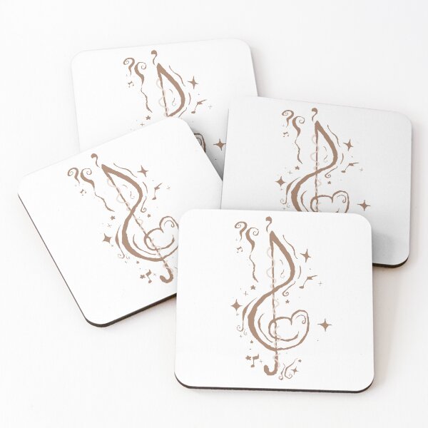 Item preview, musical note designed and sold by Hand Drawn Chaos.