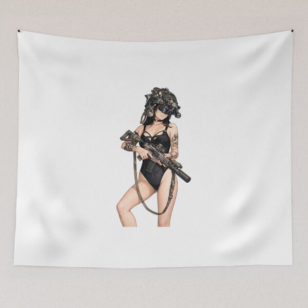 Item preview, Tactical NVG Girl - Night Operations Aesthetic designed and sold by RAWLIFEGRAPHIC.