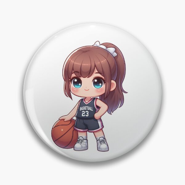 Item preview, basketball girl designed and sold by ebialonestar.