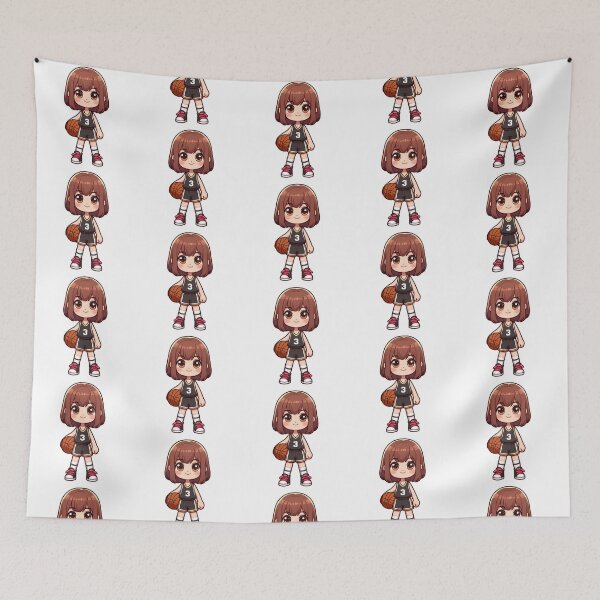 Item preview, basketball girl designed and sold by ebialonestar.