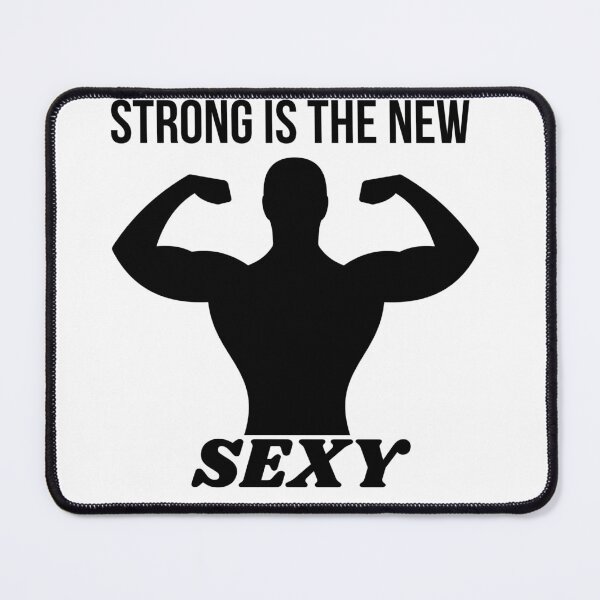 Item preview, Strong Is The New Sexy - Motivational Gym Shirt for Men Light Edition designed and sold by THEDREAMCHASER.