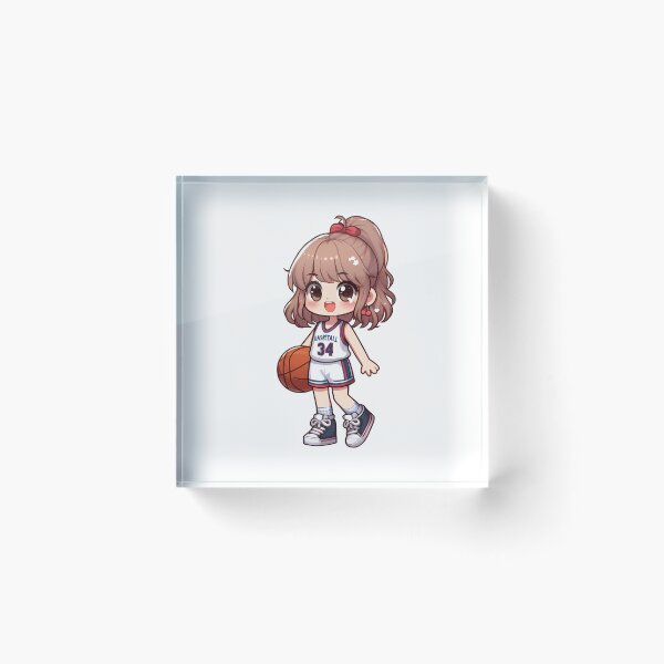 Item preview, basketball girl designed and sold by ebialonestar.