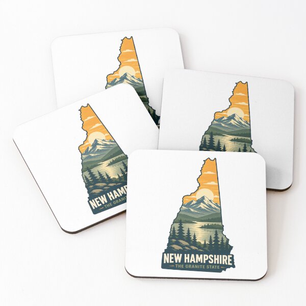 Item preview, New Hampshire – The Granite State designed and sold by Thehatinthecat.